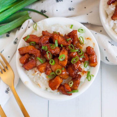 Crock Pot Bourbon Chicken Recipe The Best Slow Cooker Bourbon Chicken