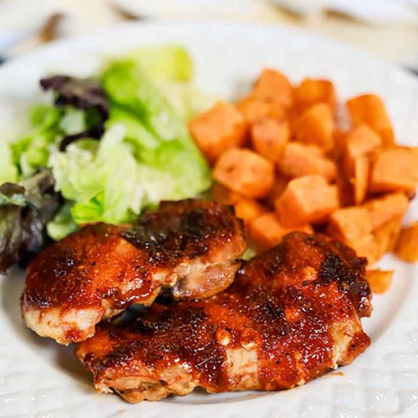 Crock Pot Chipotle BBQ Chicken Thighs Recipe - crock pot chicken thighs