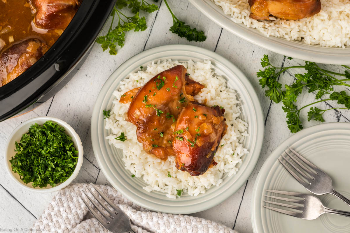 3-Quart Slow Cooker Apricot Chicken Recipe • A Weekend Cook®