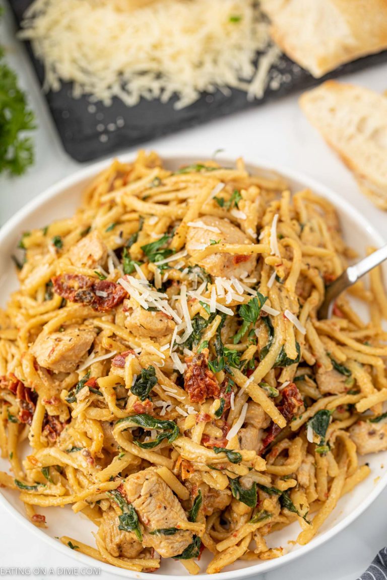 One Pot Italian Chicken Pasta - Easy Chicken Dinner