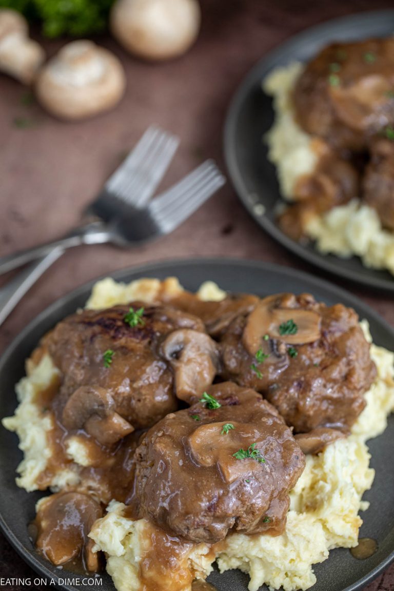 Crockpot Salisbury Steak Easy Slow Cooker Salisbury Steak