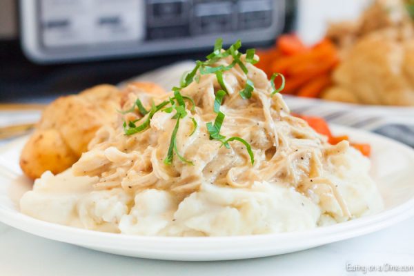 Crockpot Chicken and Gravy recipe - easy chicken and gravy recipe