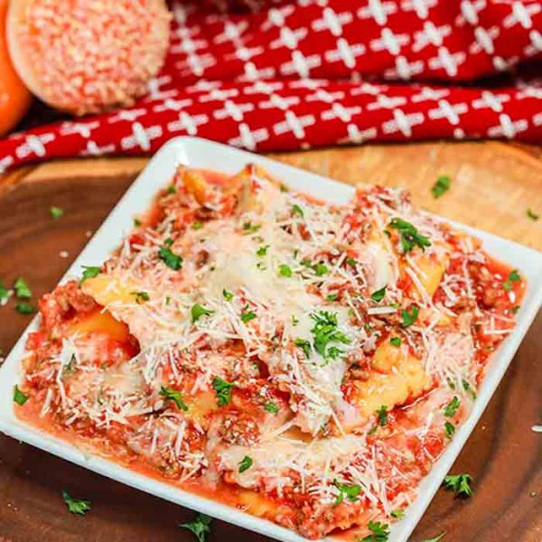 Crock Pot Lasagna Recipe - Easy Slow Cooker Lazy Day Lasagna Recipe