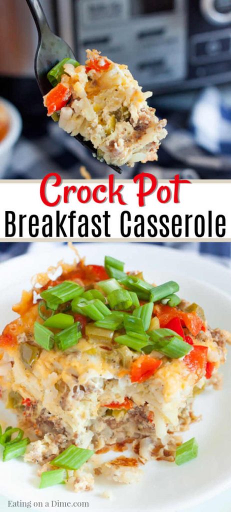 CrockPot Breakfast Casserole Recipe - crockpot breakfast casserole