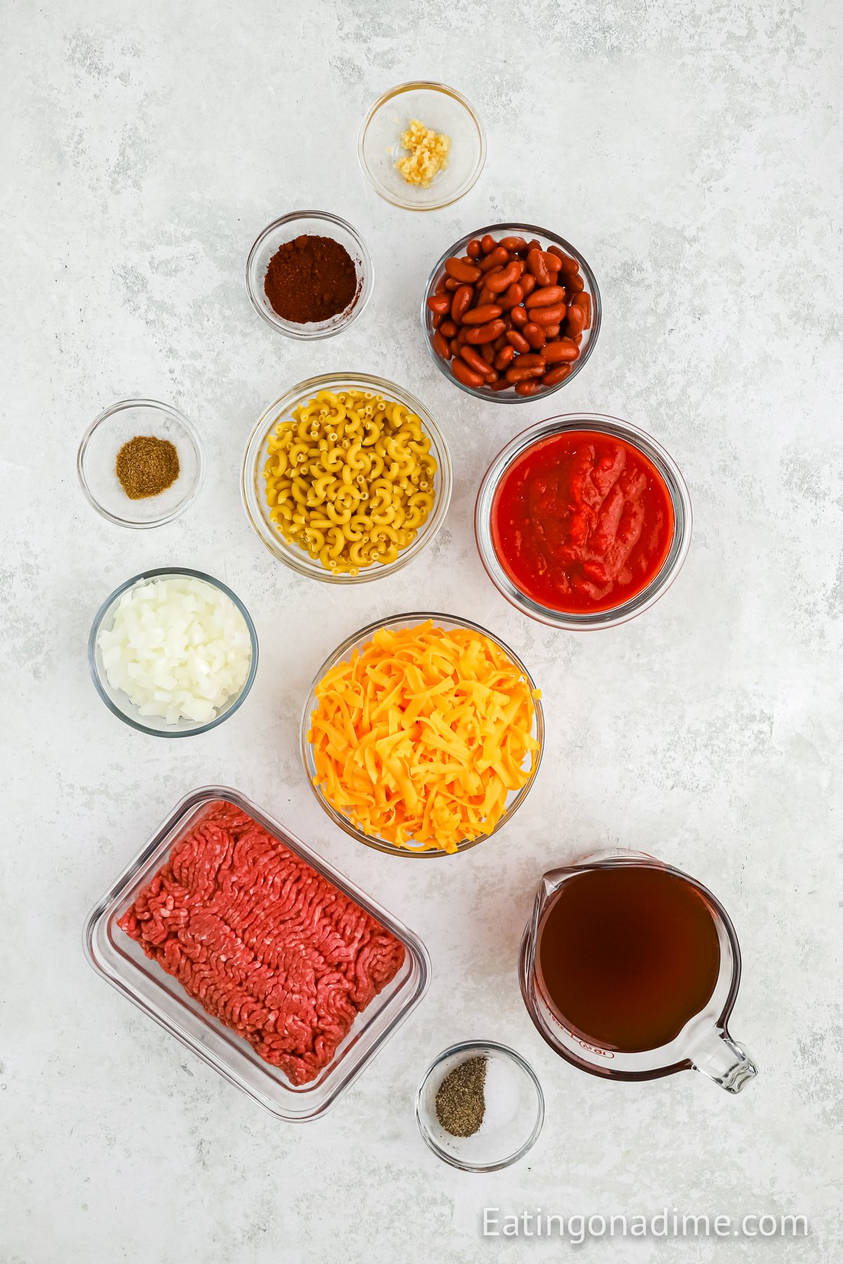 Crock Pot Cheddar Chili Mac - Recipes That Crock!