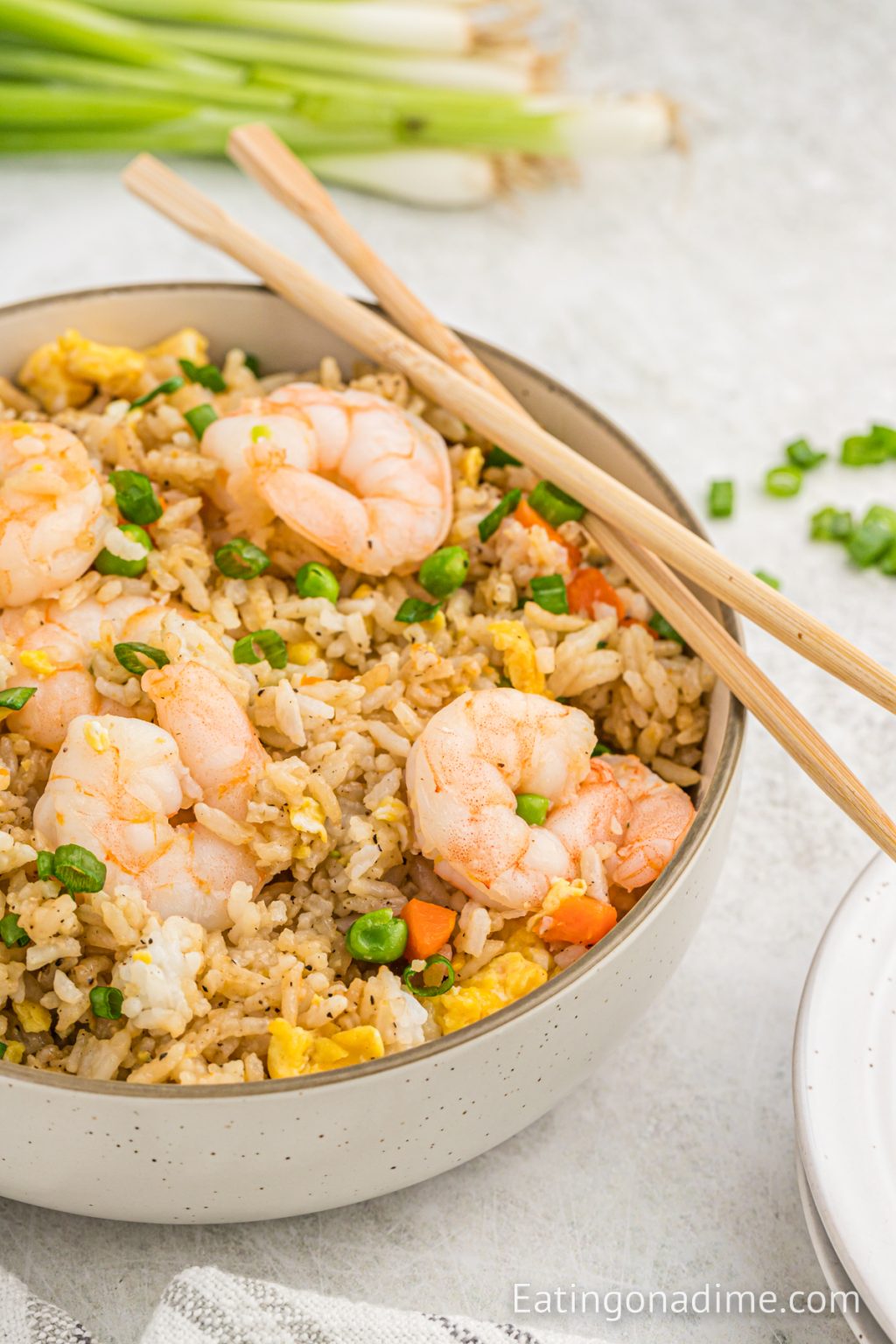 Easy Shrimp Fried Rice Recipe (& VIDEO!) - shrimp frying rice