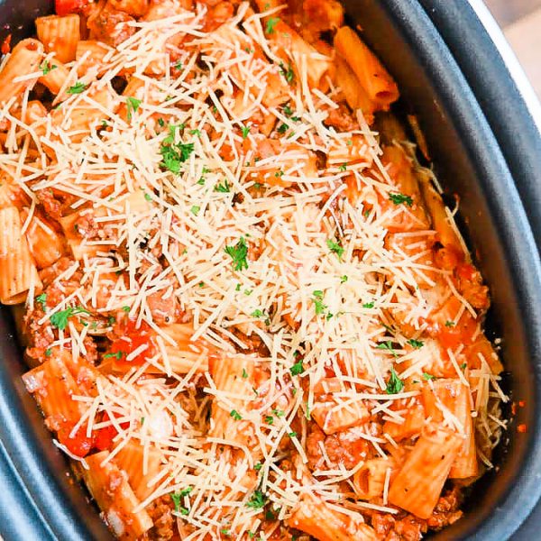 Crock Pot Italian Sausage Rigatoni Recipe Crock Pot Sausage Rigatoni