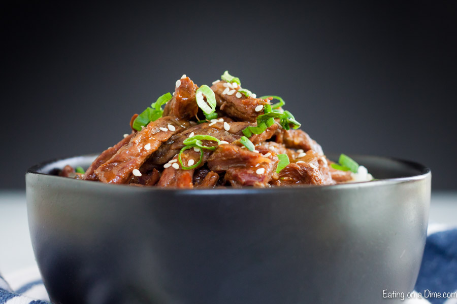 Pressure Cooker Ginger Sesame Beef - Recipes