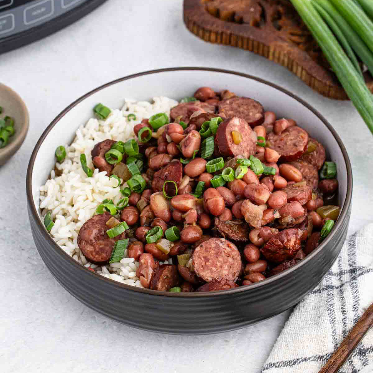 Slow Cooker Cajun Red Beans and Rice