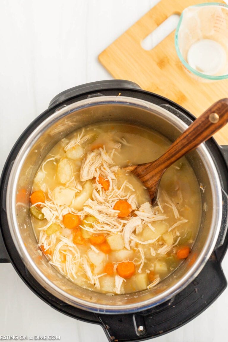 Instant Pot Chicken Stew Recipe, Ready in under 30 minutes!