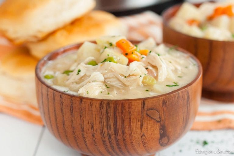 Instant Pot Chicken Pot Pie Soup Recipe - Ready in minutes!