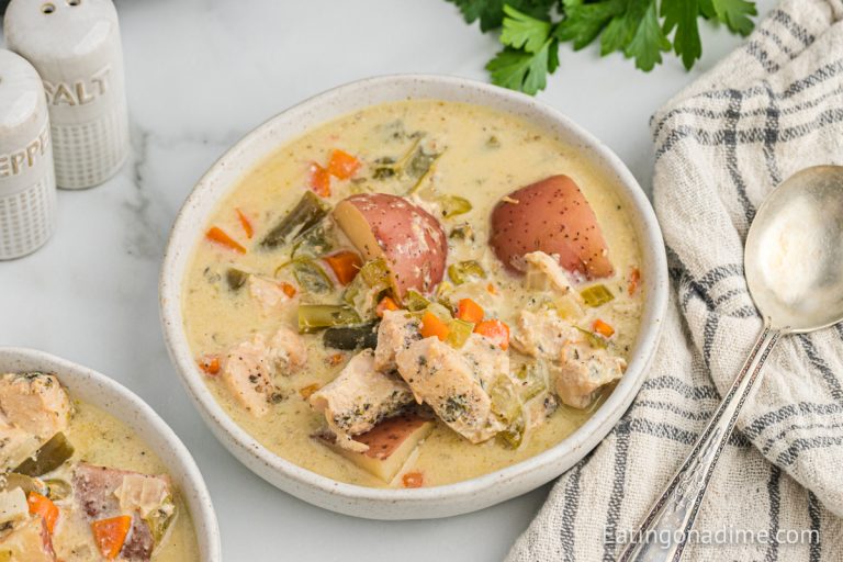 Slow Cooker Creamy Chicken Stew Recipe - Chicken Stew Recipe