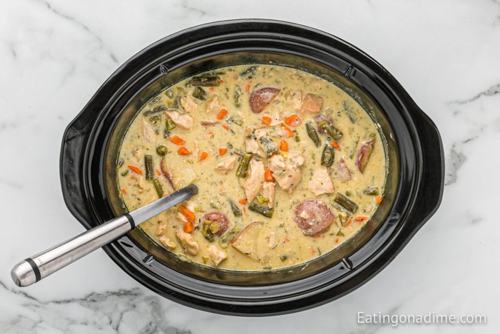 Slow Cooker Creamy Chicken Stew Recipe - Chicken Stew Recipe