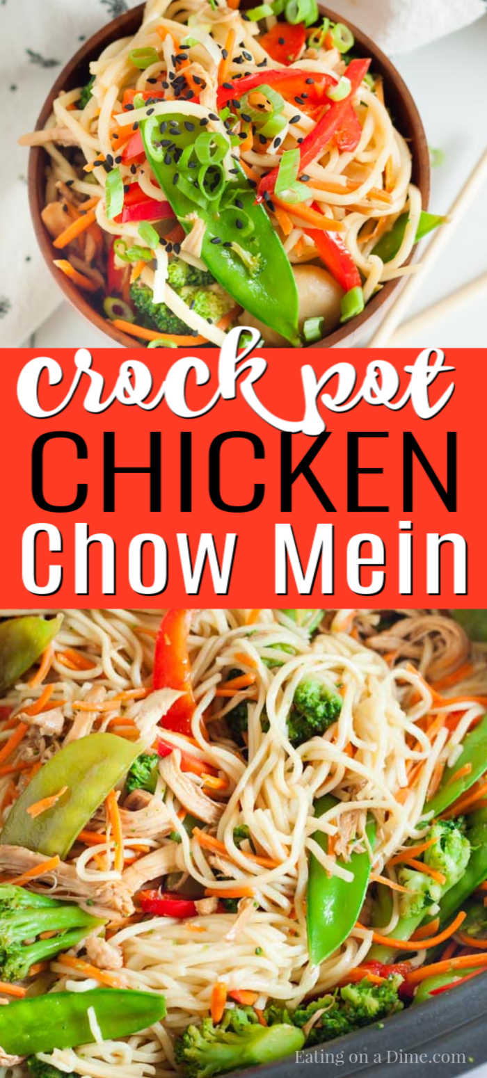 Crock Pot Chicken Chow Mein Recipe Easy Chicken Chow Mein Recipes