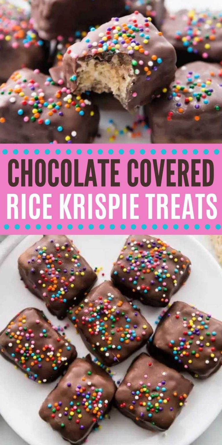 Chocolate Covered Rice Krispie Treats (& VIDEO)-Chocolate dipped Treats