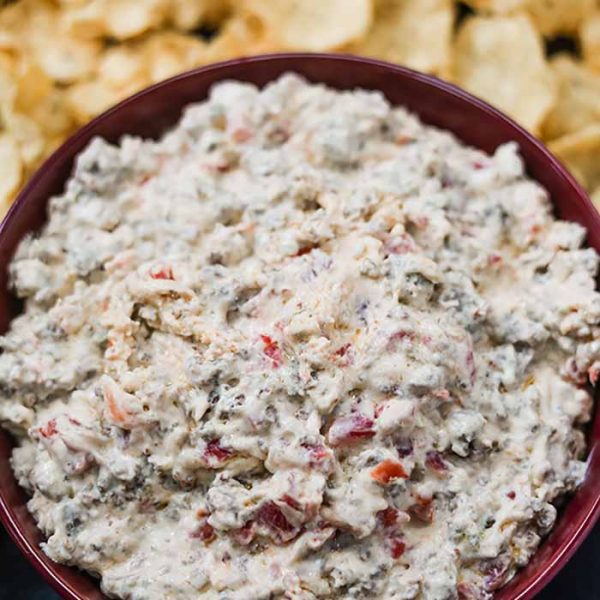 Cream Cheese Sausage Dip Recipe Only 3 ingredients