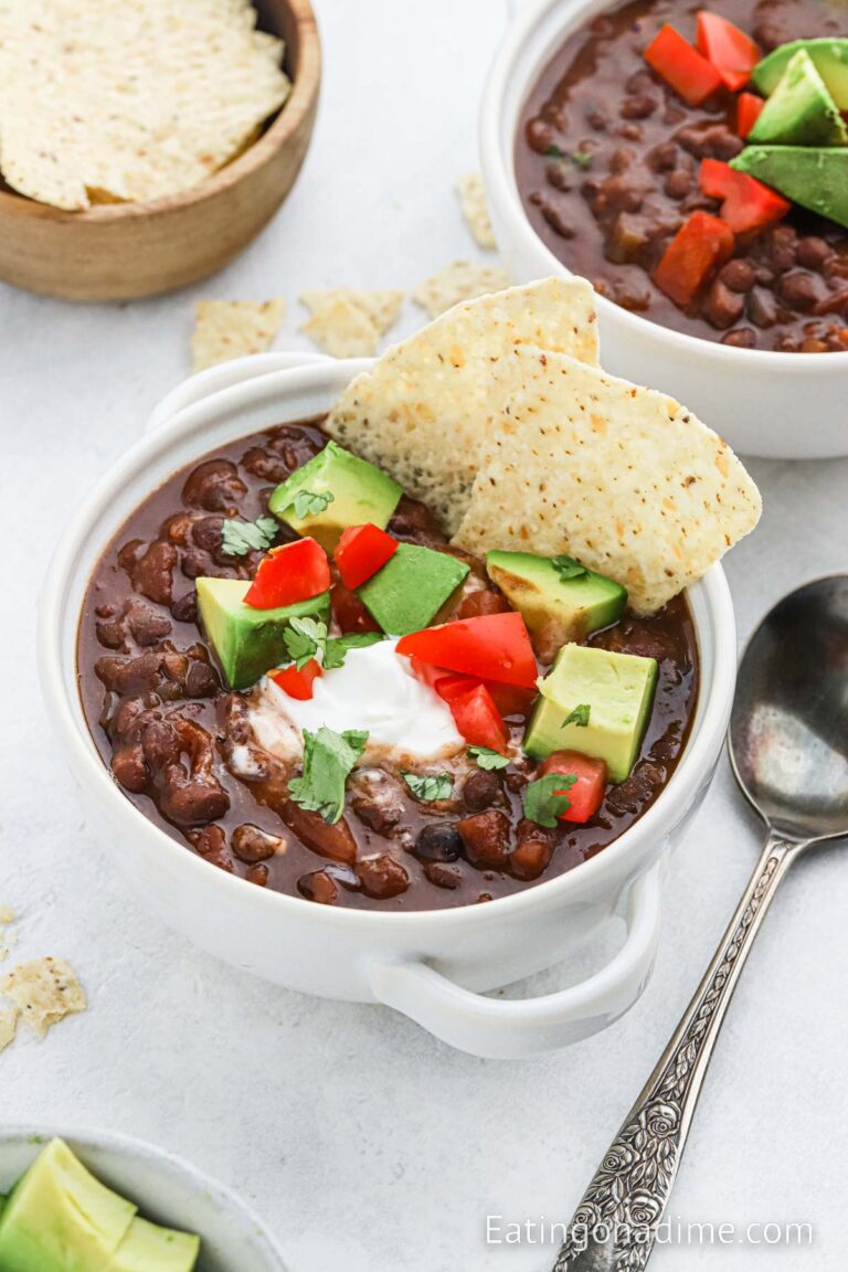 Crock Pot Black Bean Soup - slow cooker black bean soup