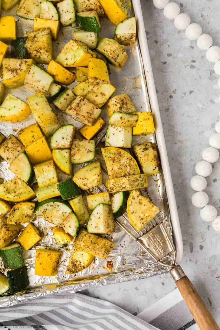 Roasted Zucchini and Squash Recipe - Eating on a Dime