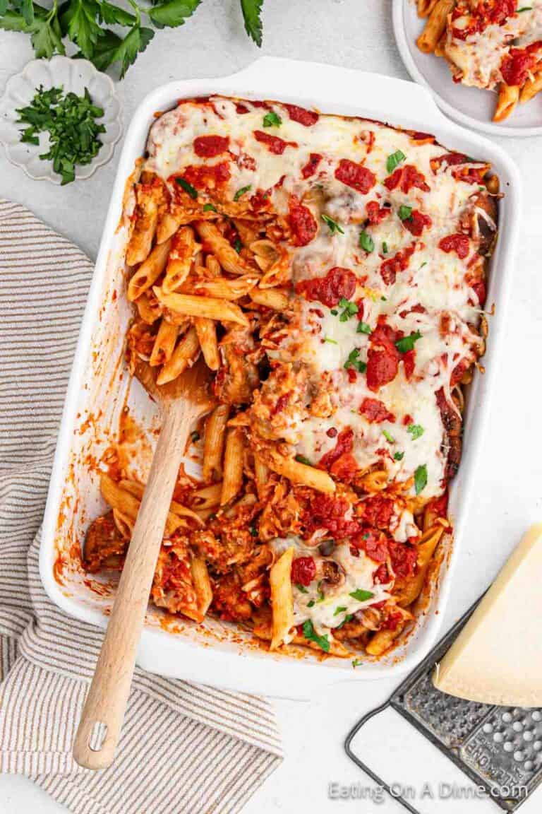 Chicken Parmesan Pasta Recipe