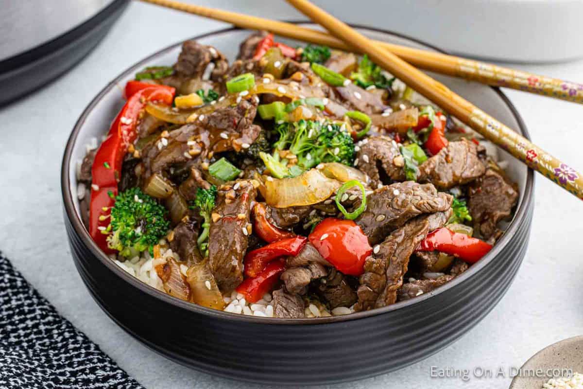 Instant pot steak stir fry sale