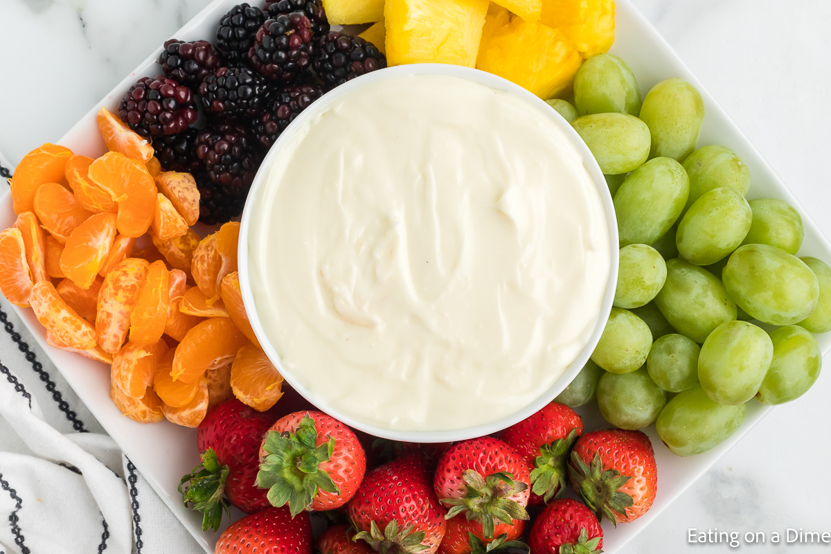 2 Ingredient Fruit Dip Recipe