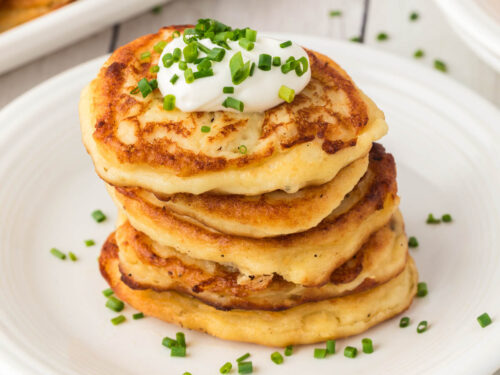 Leftover Mashed Potato Cakes Recipe