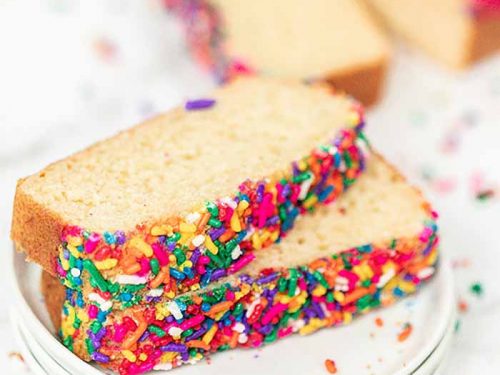 Giant fairy bread ice-cream cake recipe