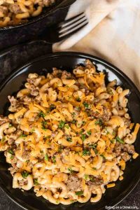 Homemade Cheeseburger Helper - Eating on a Dime