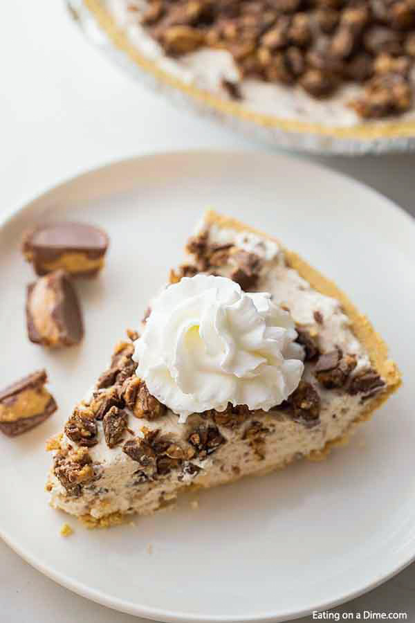 Reeses Pie Recipe - Easy Reese's Peanut Butter Pie Recipe