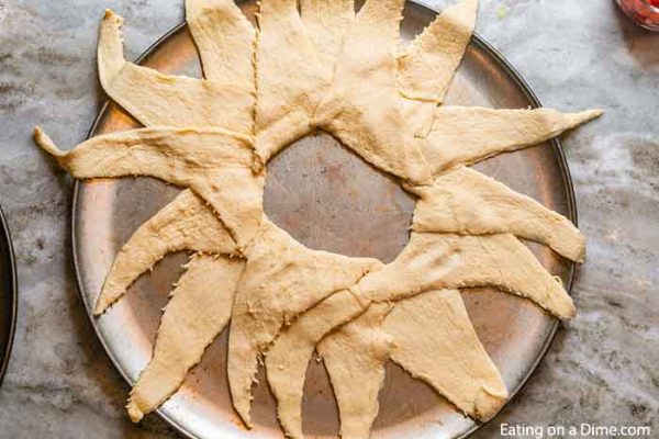 Taco crescent ring recipe - easy crescent roll taco ring