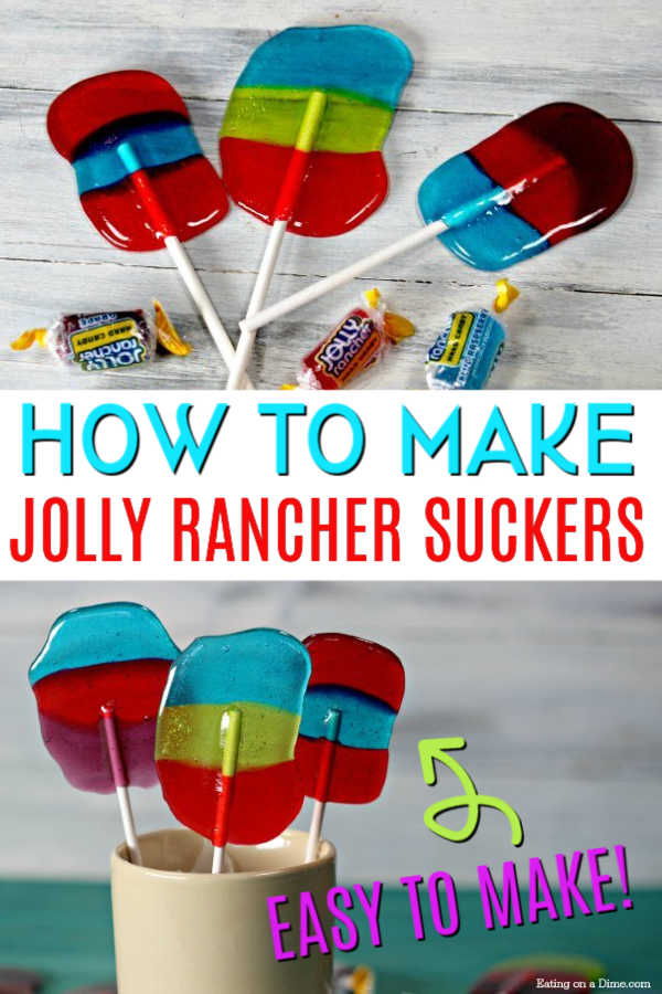 Jolly Rancher Suckers - How To Make Jolly Rancher Lollipops