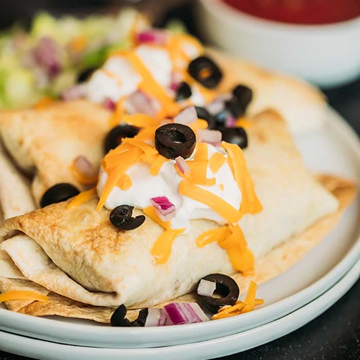 Baked Beef Chimichangas - Charlotte Shares - Tex Mex Favorite!
