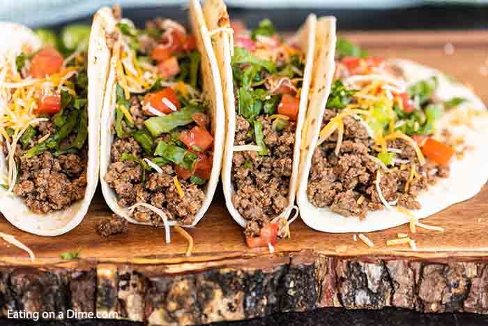 Ground beef tacos recipe - best ground beef taco recipe