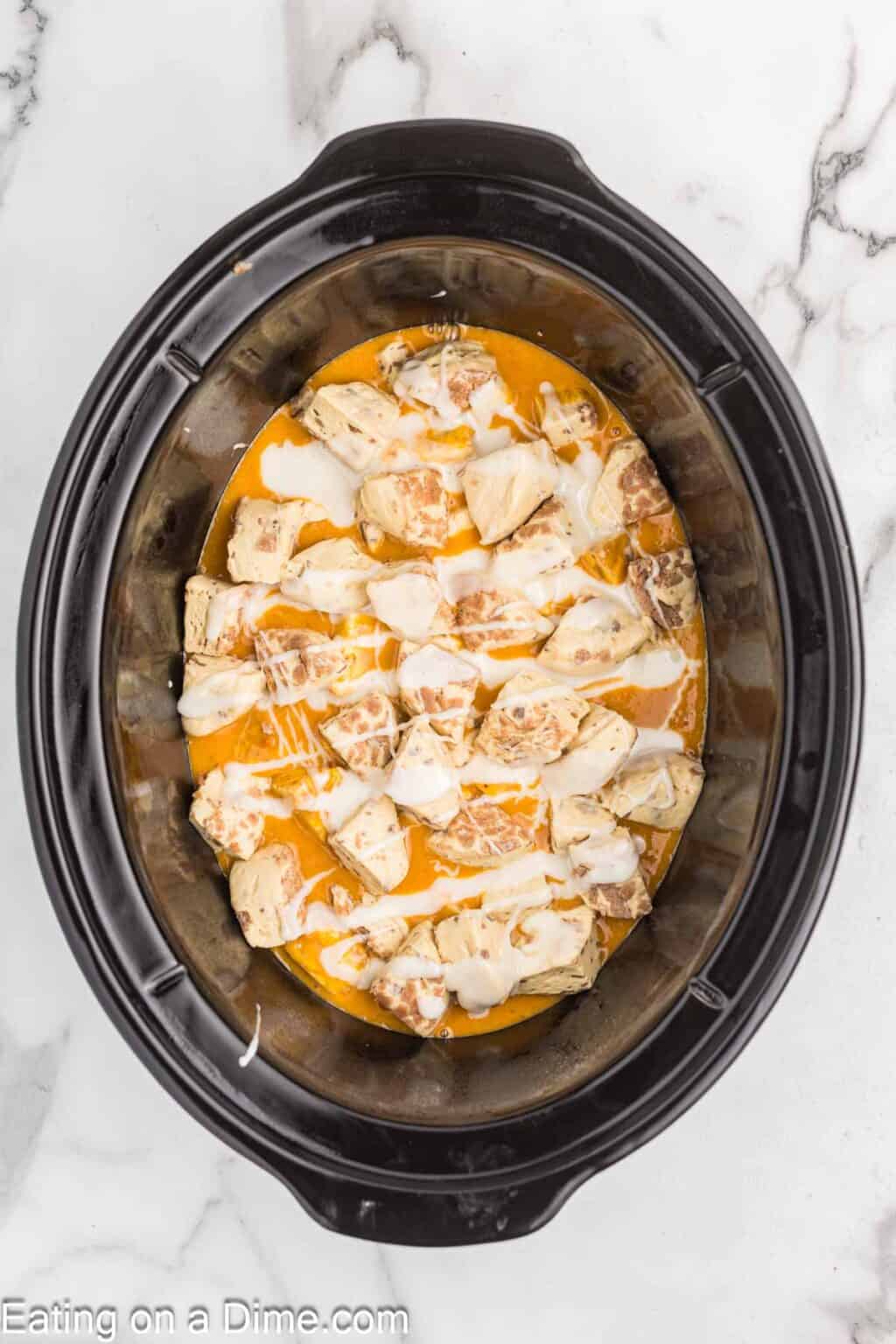 Pumpkin Cinnamon Roll Casserole Recipe - Eating on a Dime