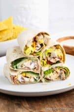 Chicken Bacon Ranch Wraps - Eating on a Dime