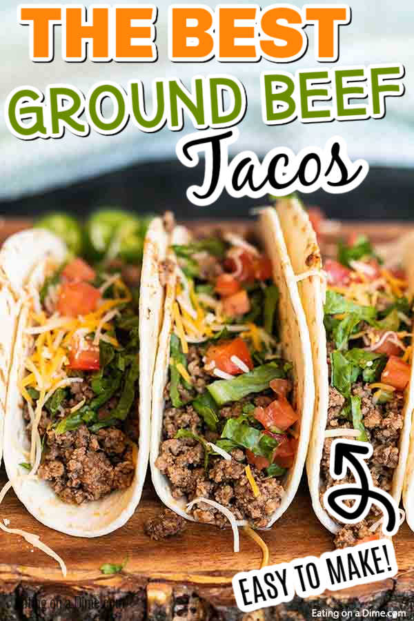 Ground beef tacos recipe - best ground beef taco recipe