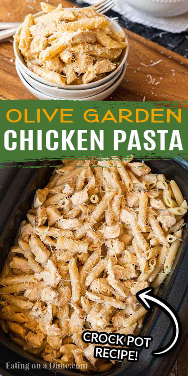 Crock pot olive garden chicken alfredo pasta - Delicious ...