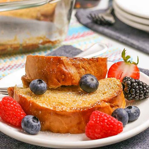 Overnight french toast recipe delicious baked french toast recipe