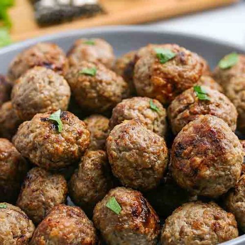 Easy The Best Air fryer meatballs recipe (Freezer Friendly)