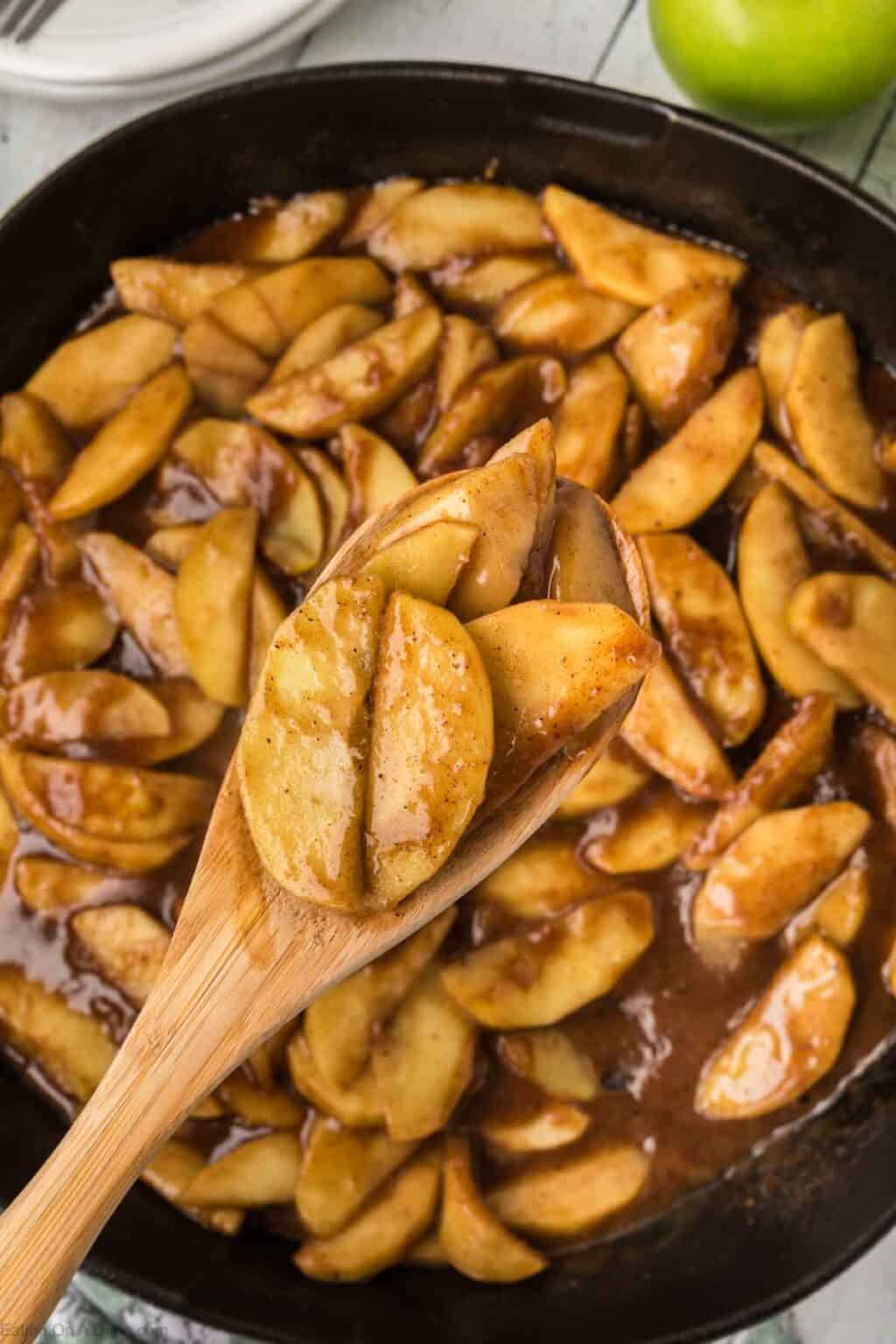 Easy Fried Apples Recipe - Eating on a Dime