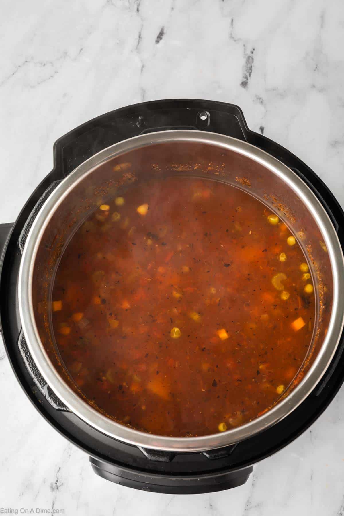 Vegetable Soup in the Instant Pot