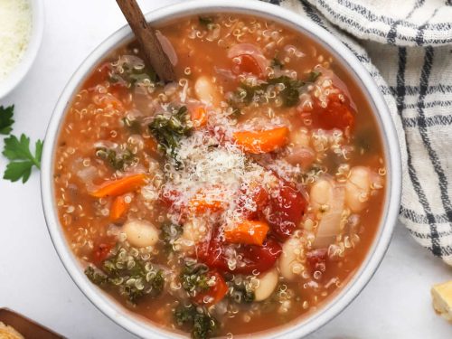 ORGANIC SOUP WITH BEANS& QUINOA - Campo d'Oro - Real Sicilian taste