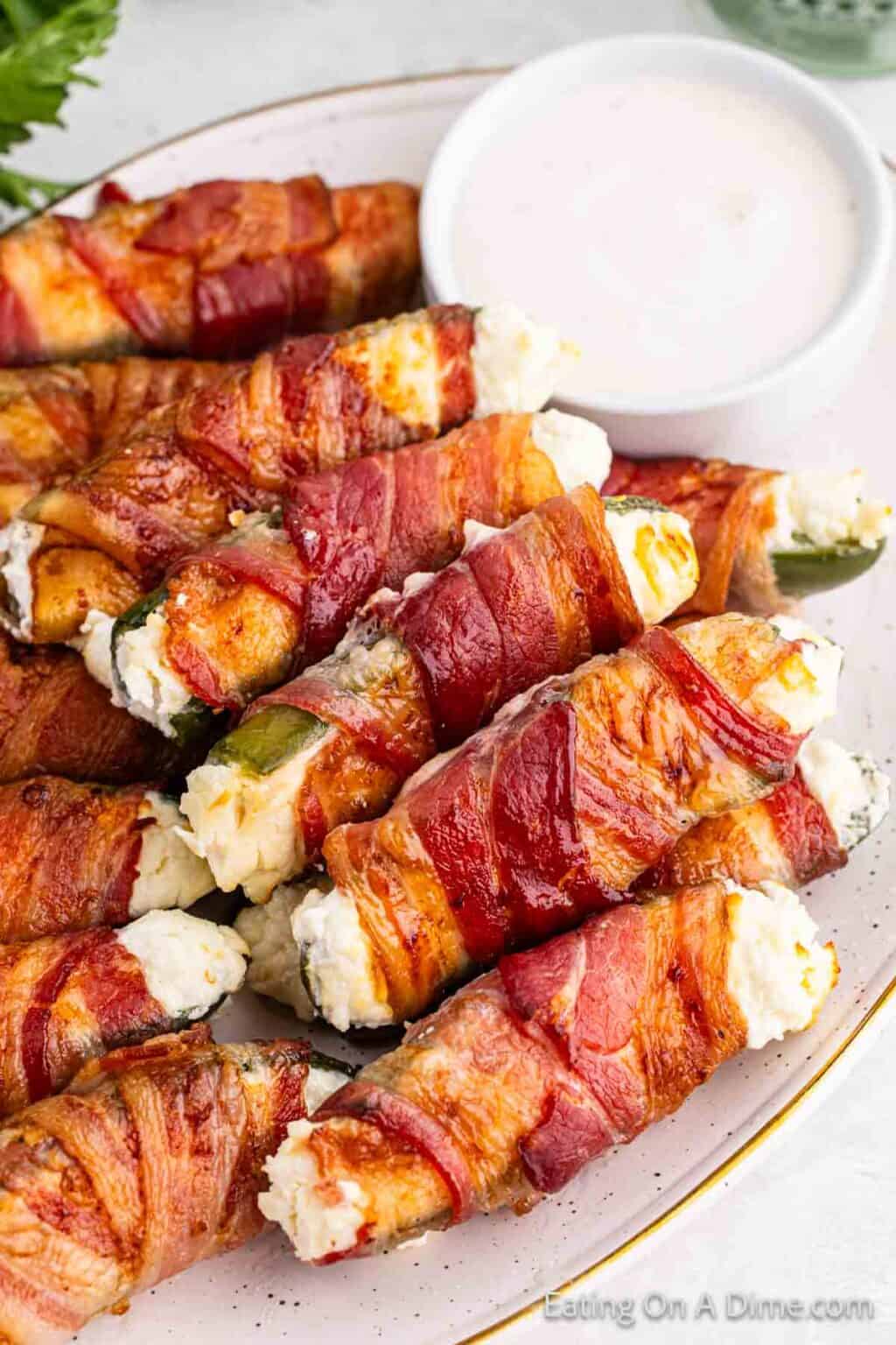 Bacon wrapped jalapeno poppers - Easy appetizer recipe