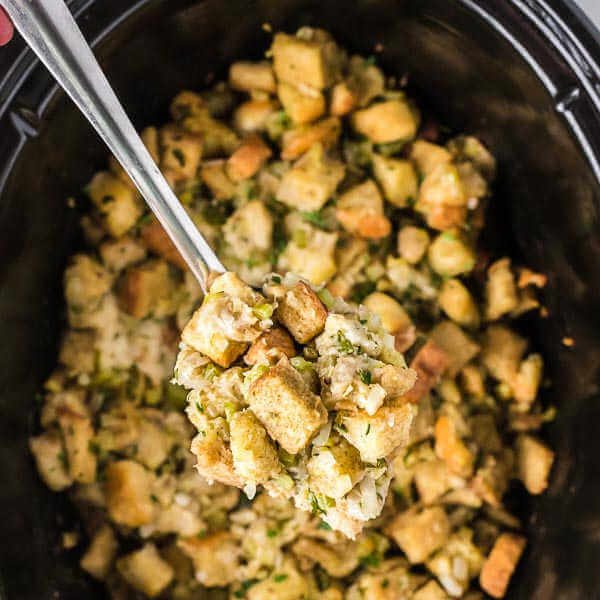 Crock Pot Stuffing - Spend With Pennies