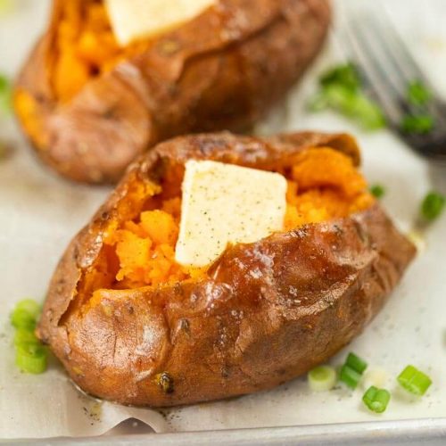 How to bake sweet potatoes - oven baked sweet potatoes