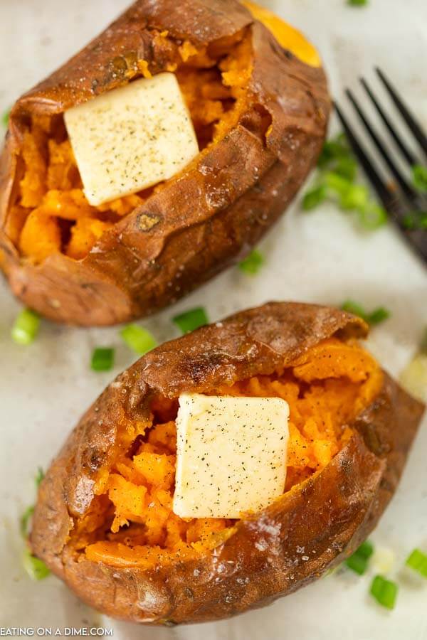 How to bake sweet potatoes - oven baked sweet potatoes