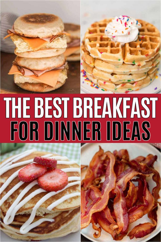 Easy Breakfast for dinner ideas - delicious breakfast recipes to try