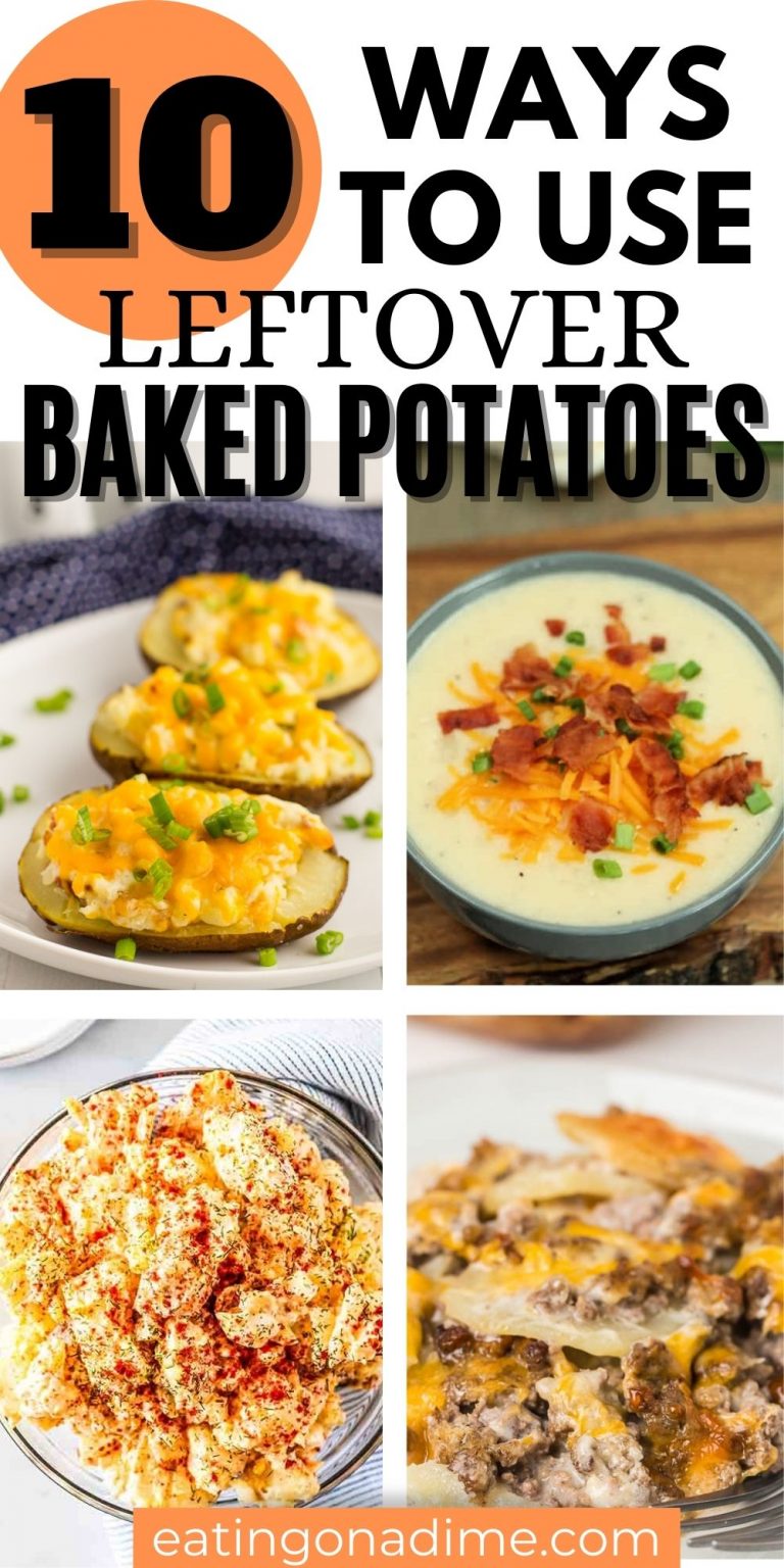 Ways to reuse leftover baked potatoes - Leftover Baked Potato Recipes
