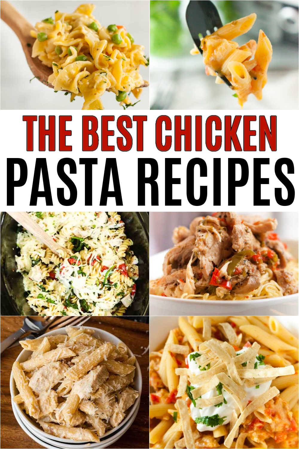 Chicken and pasta recipes - easy weeknight dinner ideas