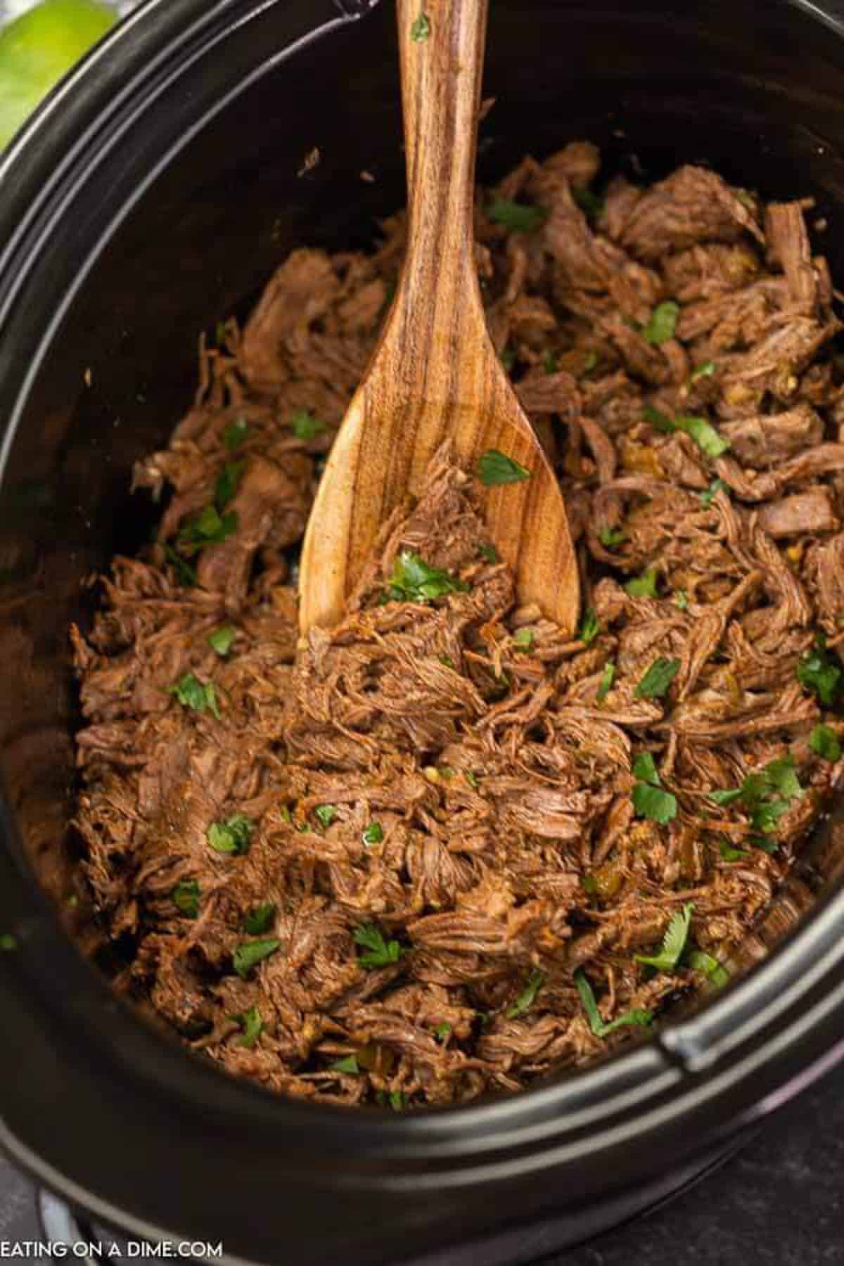 Gluten Free Crock Pot Mexican Shredded Beef Taco Recipe 8803